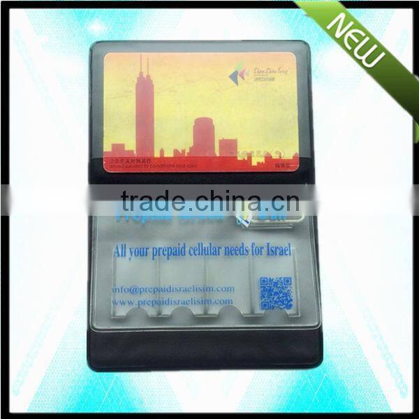 Multi pages sim cards holder