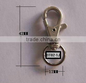 Hardware rigging zinc alloy swivel carabiner hook