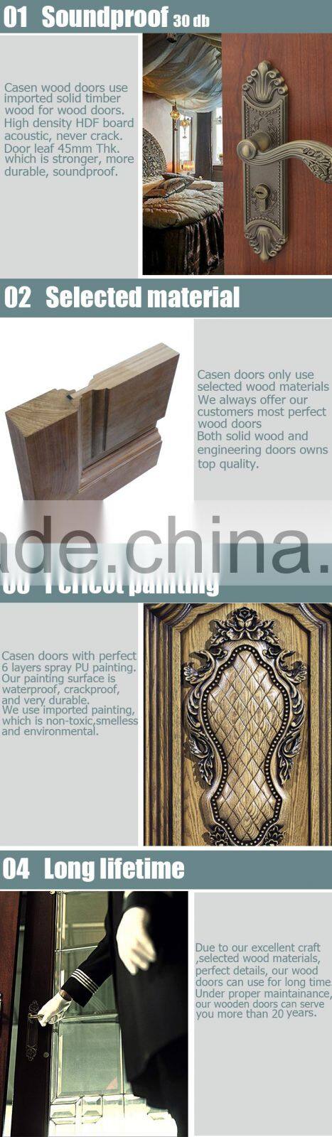 Fancy design Kasela wooden round top door on sale