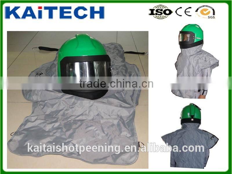 Sand blasting cap