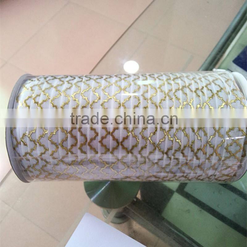 Fashion soft elastic band for Garment - pearl center flower headbands- flat stretch band- wholesale kids headwear