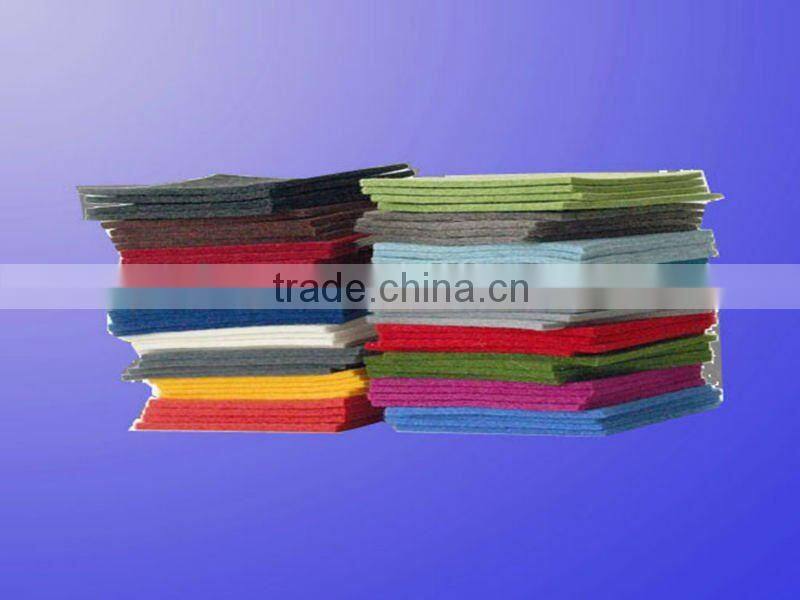 Wool And polyester Nonwoven FeltFor Shoe Material