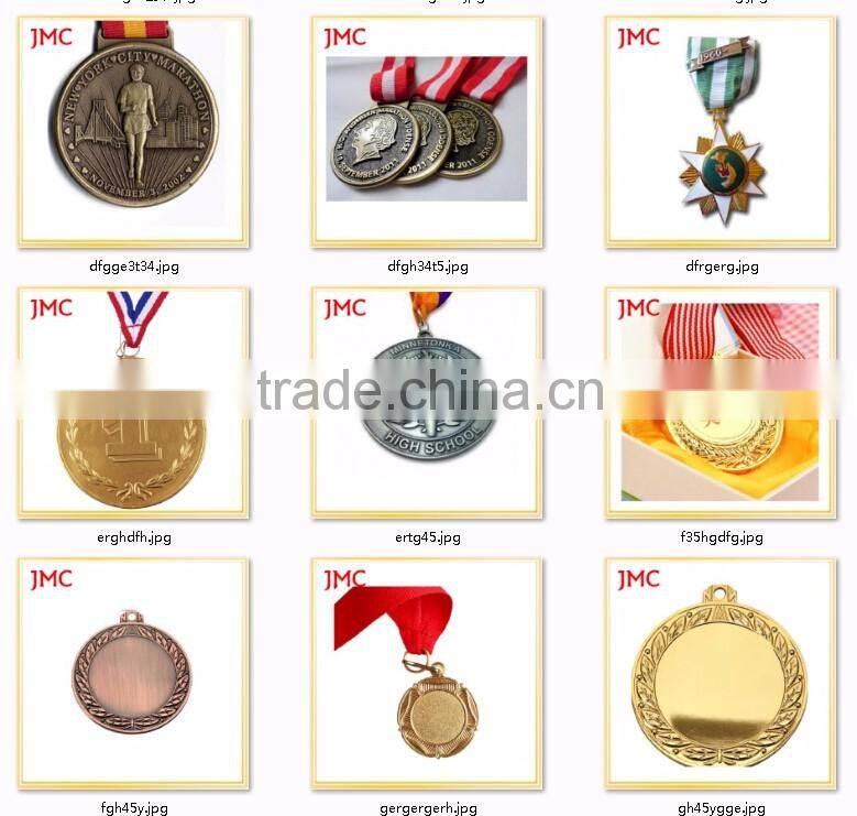 High quality metal marathon medal