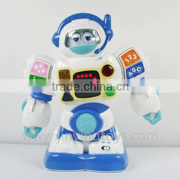 Newest learning toy robot with light&sound