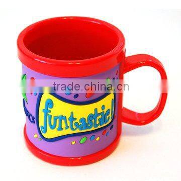 beautiful 3d soft pvc mug for gifts;home decoration
