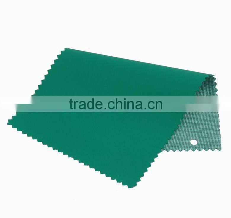 0.30-0.65mm Flame retardant fluorescence pvc coated fabric for raincoat