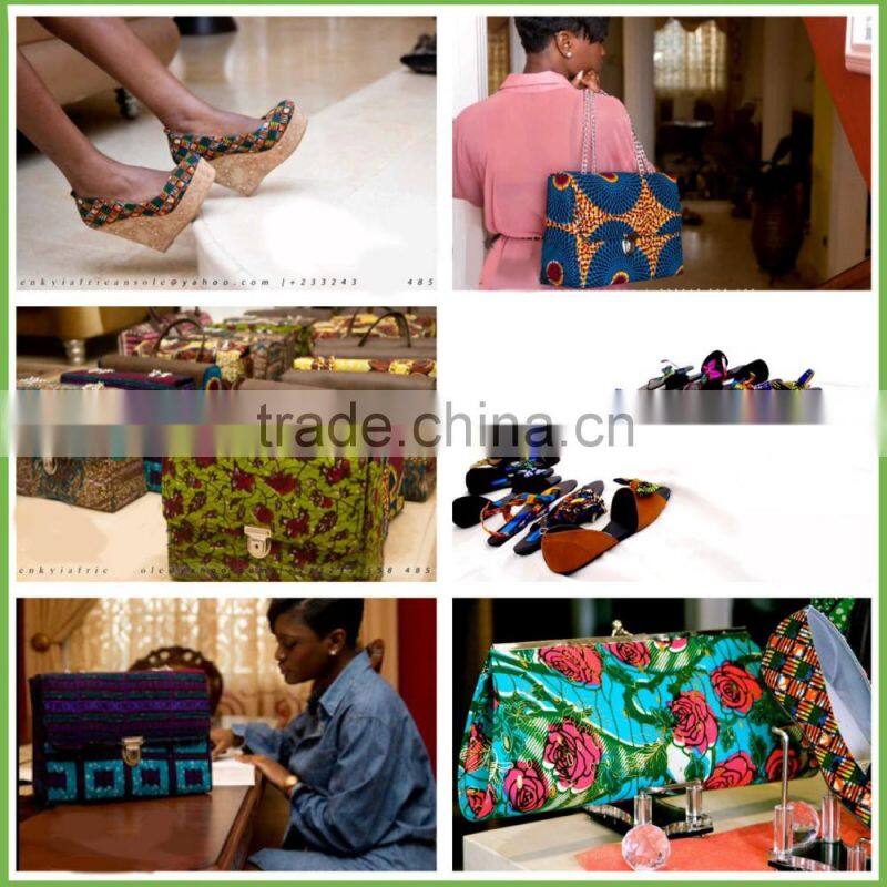 1308-L65 wholesale african style match shoes and bags