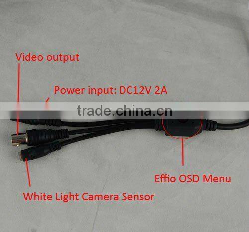 Colin Supply white light 700tvl dome cctv security camera day night ccd camera