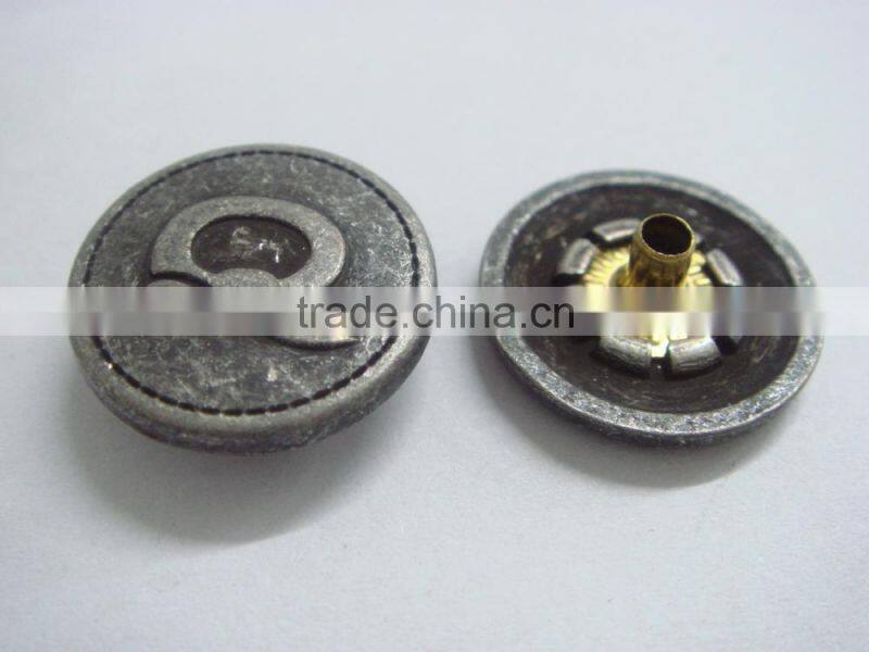 17mm western spring metal remote control push button
