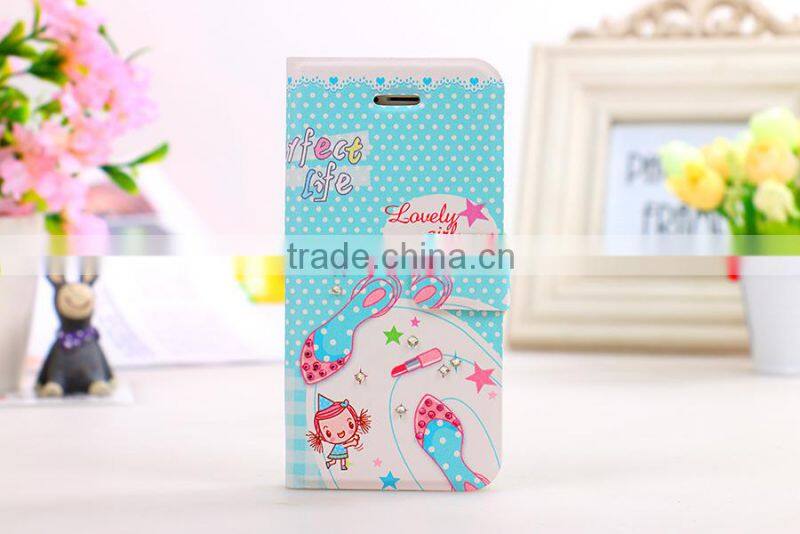 New Product Wholesale Alibaba Cartoon Printing Leather Cell Phone Case for Xiaomi 3, Wholesale PU Leather Case for Xiaomi 3