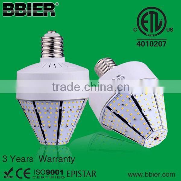 e27 60w bulb led for post top with ETL lited 3 years warranty