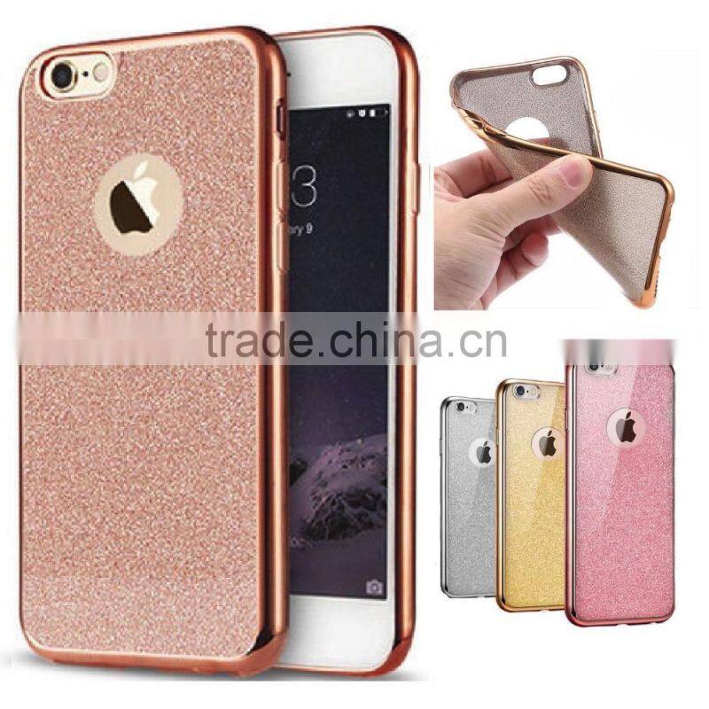 Bling Silicone Glitter Shock Proof TPU Phone Case Cover For Apple iPhone & Samsung