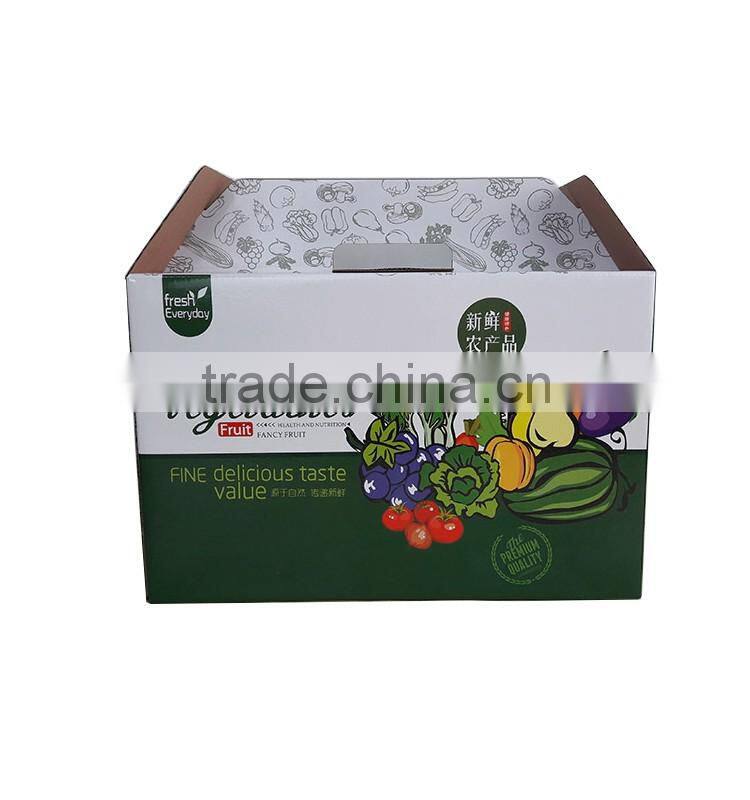 high quality recycle fruit packing display box