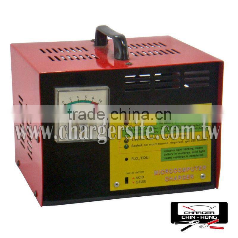 12V 8A 10A Microcomputer Automatic Battery Charger for Pump Generator UPS Battery