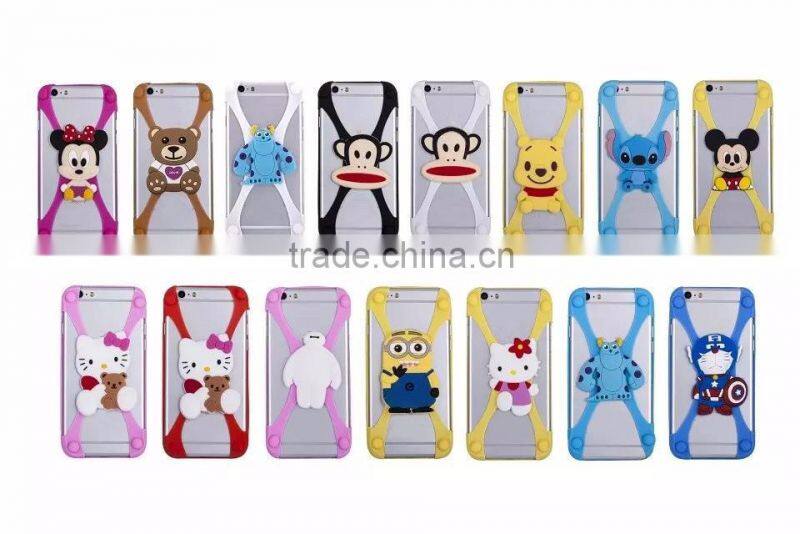 hot sell silicone cartoon phone case
