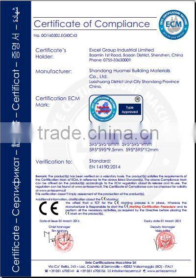 Vinyl PVC faced gypsum board