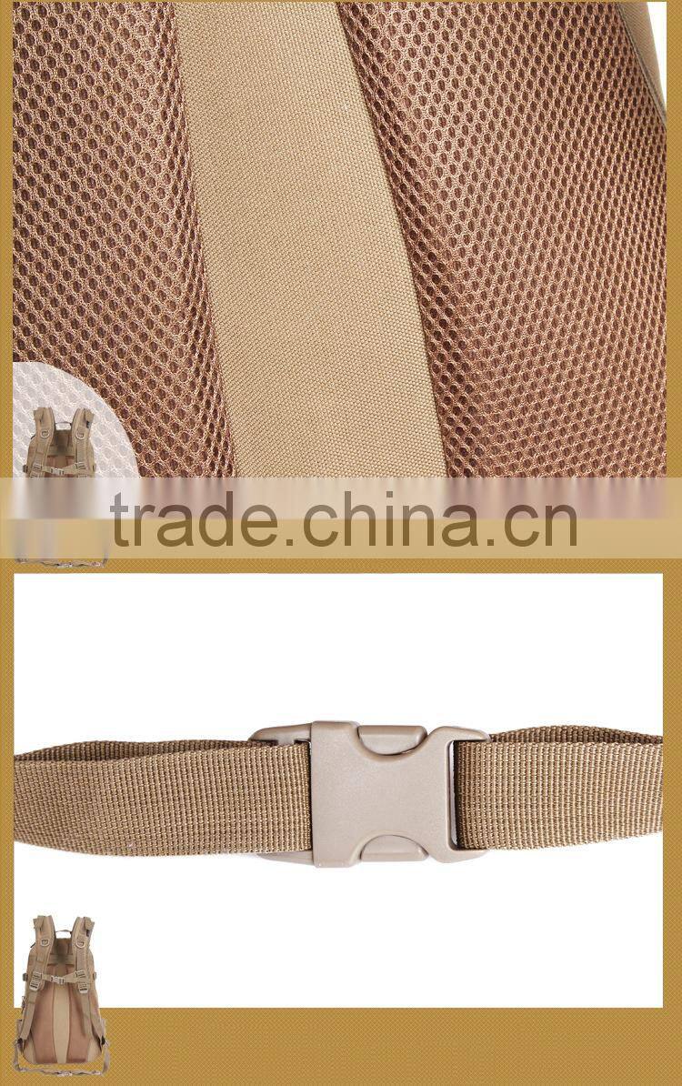 2016 Large capacity camouflage military backpack for outdoor activities