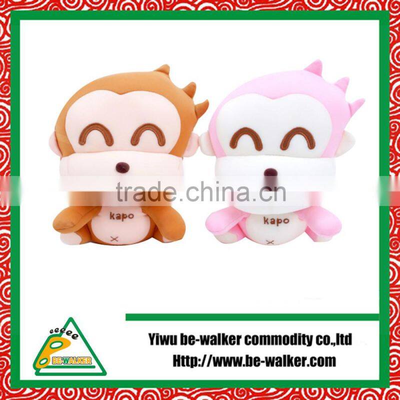 Cute pink color promotional pig toys for kids 2016
