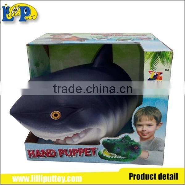 Hand puppet emulational shark animal glove toy