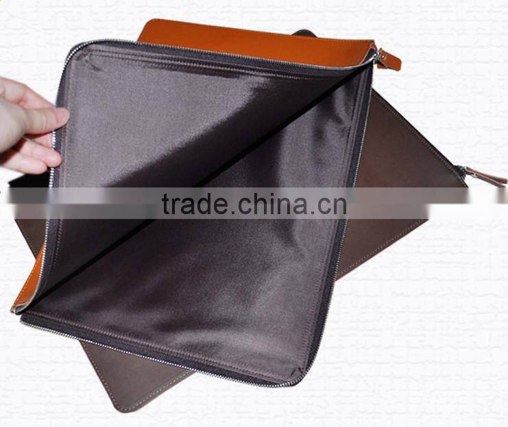 Hot selling high quality felt with leather laptop bag for promotion,cheap designer laptop bags