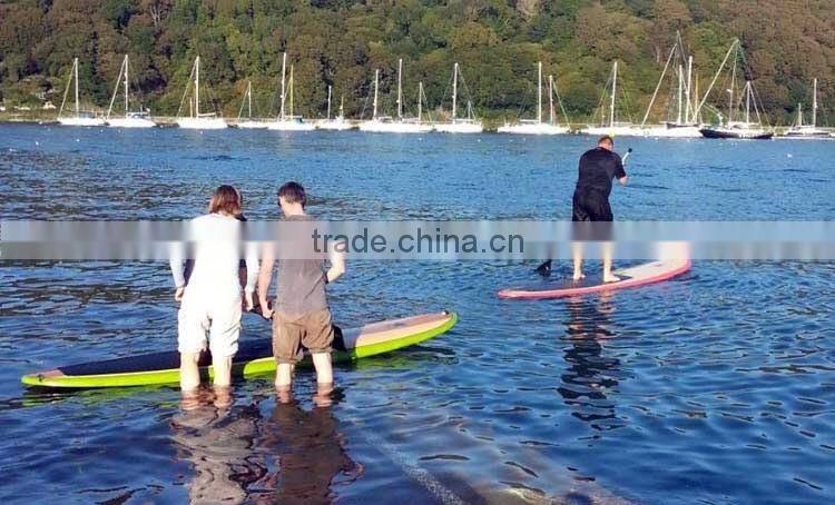 mirror polish wooden stand up paddle board sup table with china factory price