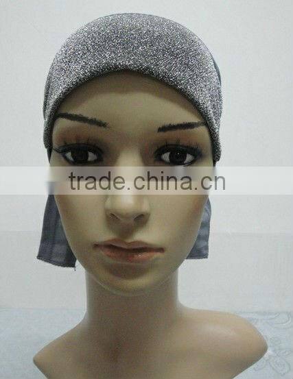 C039 new style pull on underscarf,muslim scarf hats