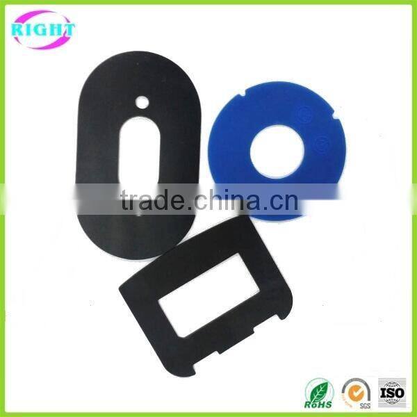 Custom made adhesive silicone rubber gasket