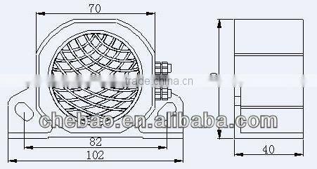 Factory directly sales reverse alarm BB-118 CE/ROHS approved