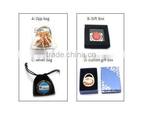 factroy direct price foldable blank purse hanger