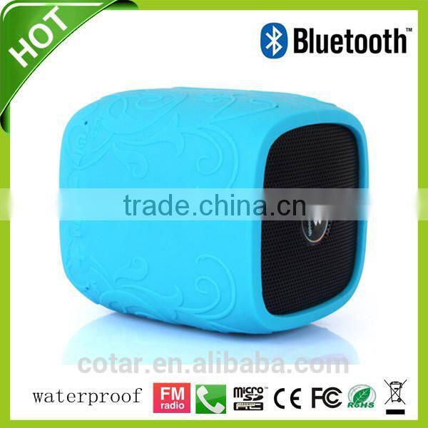2016 Factory Wholesales Mini Wireless Waterproof Mushroom Bluetooth Speaker With Silicone Case