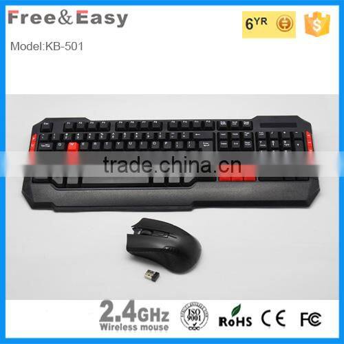 Fasion and beautiful wireless flexible keyboard mouse set