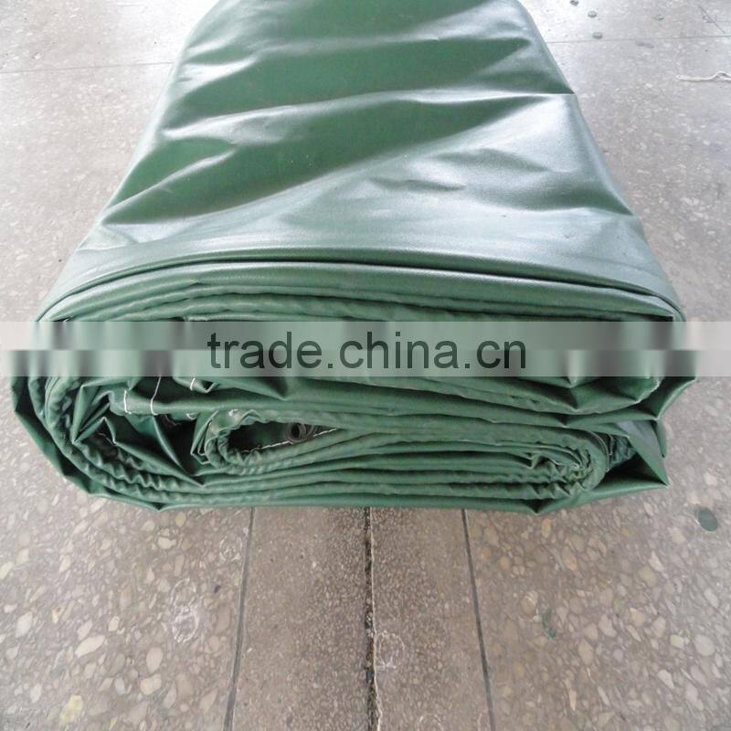 18oz heavy duty waterproof pvc coated fabric for truck tarps