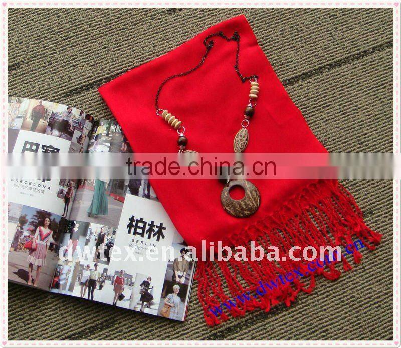 Plain fashion pashmina scarves shawls