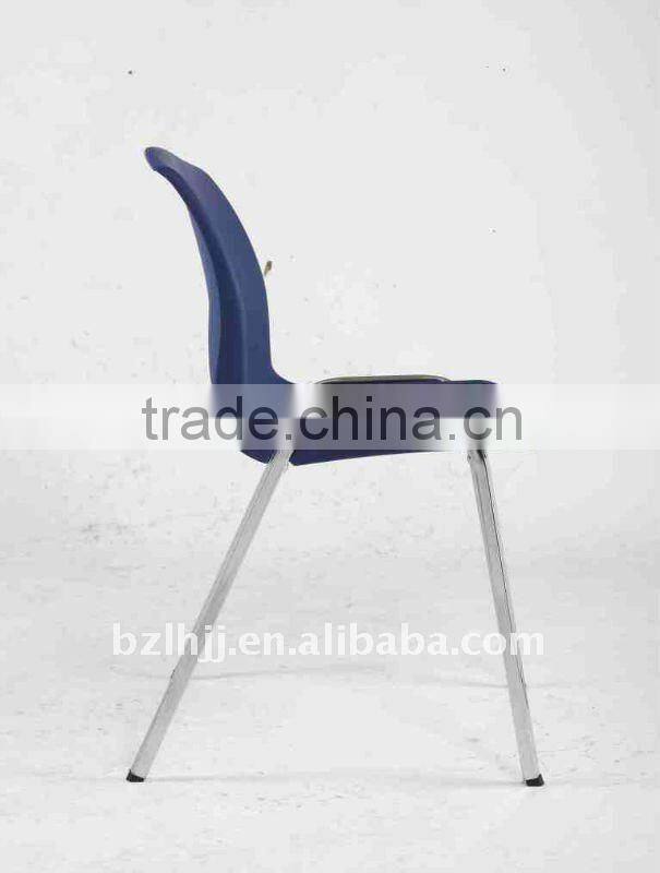 Hot Sales Primary stacking plastic School Chair with metal frame