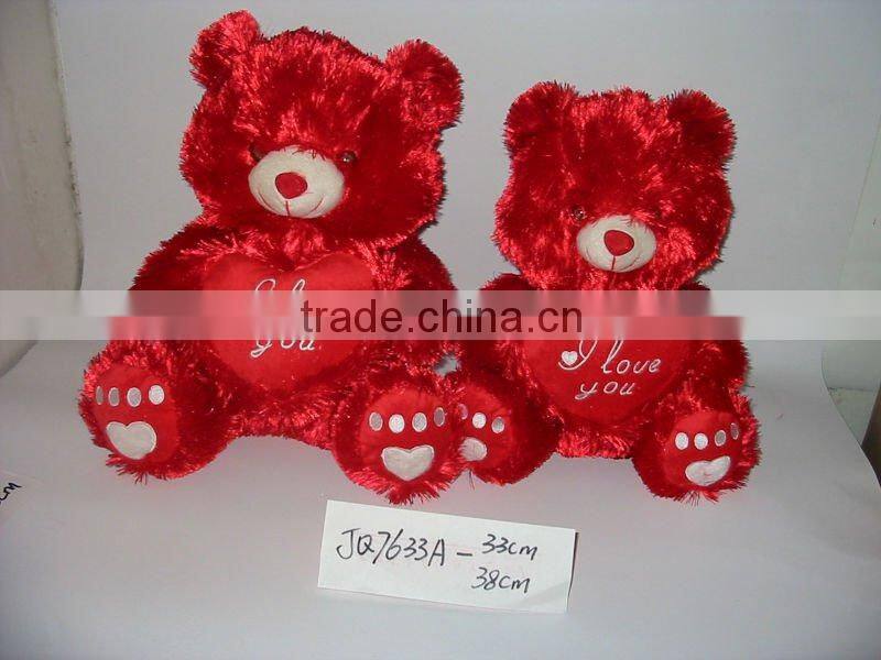 Saint Valentine's Day Hug Heart Bear Couple