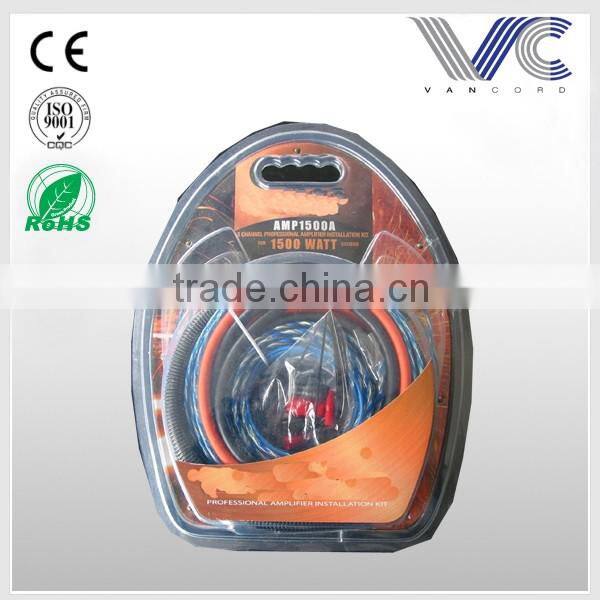 CCA conductor Flexible PVC jacket audio wiring kit