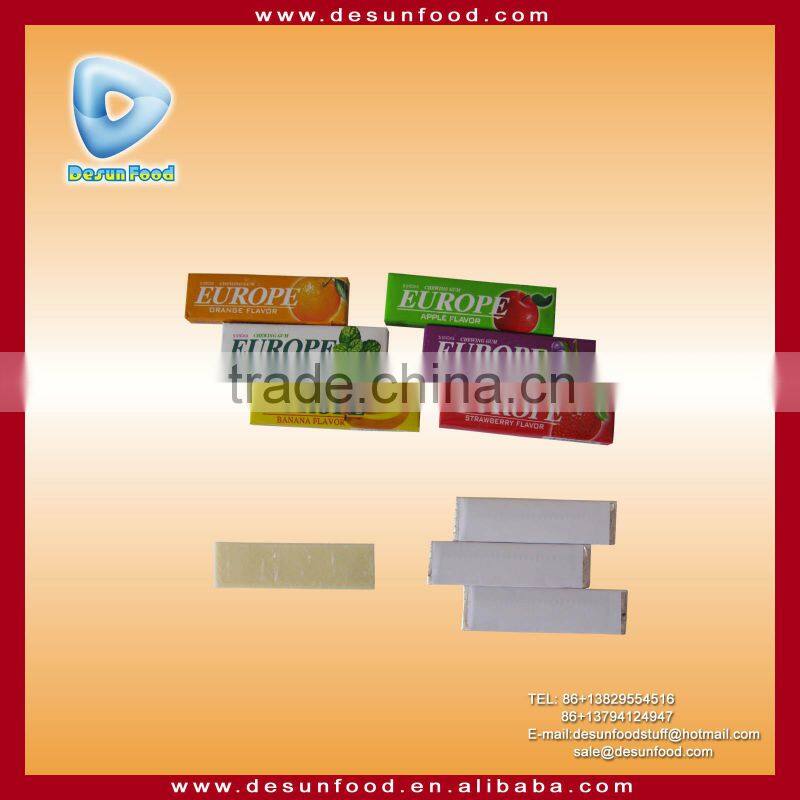 Stick chewing gum in storage box