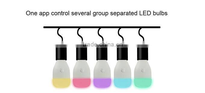 Android IOS APP lamp Intelligent Home light lamp Music playing energy light16 million colors Hue light lamp