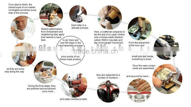 business leather alloy wrist watch men watch cheap band watch 2014 china watch factory