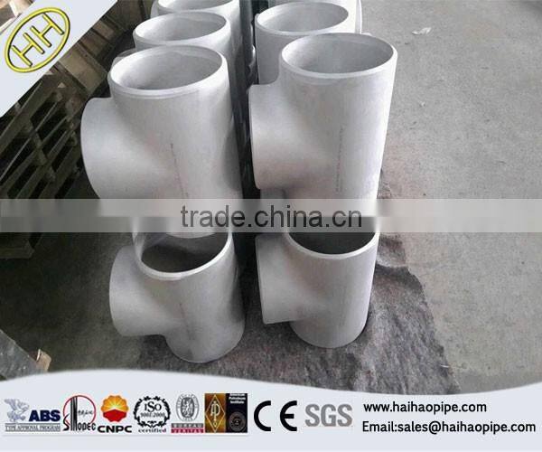 ASTM A234 WPB ASME B16.11 Seamless Carbon steel (EQUAL,REDUCING) TEE pipe fitting