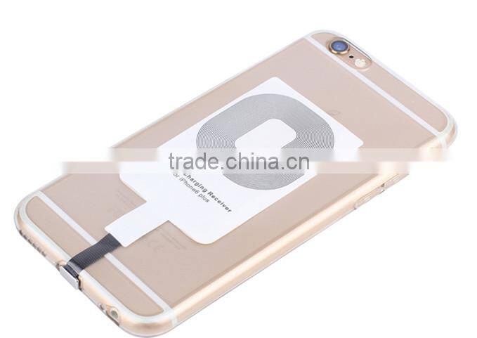 CE,RoHS,FCC Approved qi wireless phone charger receiver card for iphone,Samsung and Android micro usb port phones