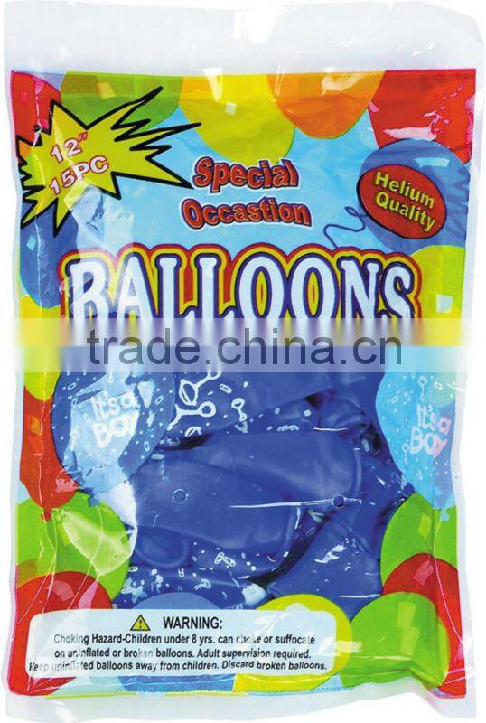 plastic printable rocket shaped balloon