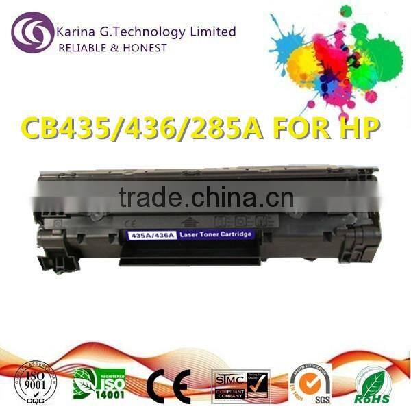 Laser toner cartridge CB435/436/285A for HP black laserjet series