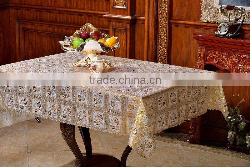 pvc Lace table cloth