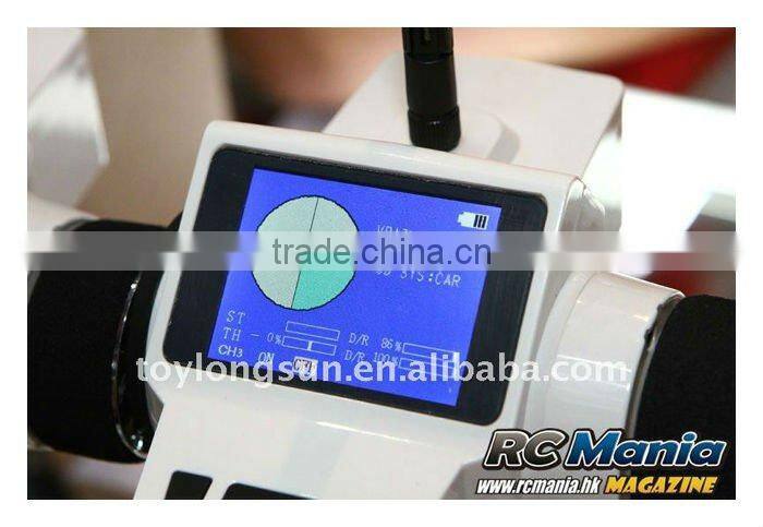 Anti-interference 3CH rc car radio and receiver