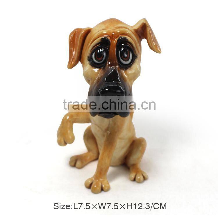 Custom Animal Dog Sculptures ,Resin Dog Statue