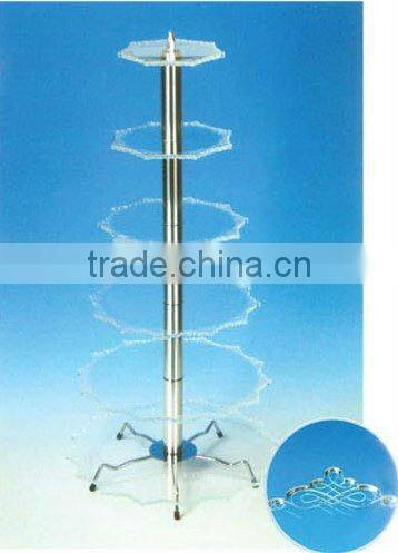 9 Tiers Cake Display Acrylic Wedding Cake Display
