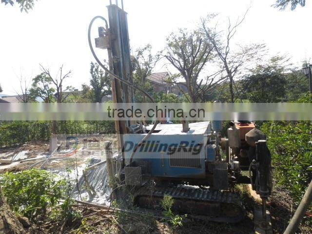 Rock drilling machine DFQ-150 Crawler drilling rig, borehole drilling machine price