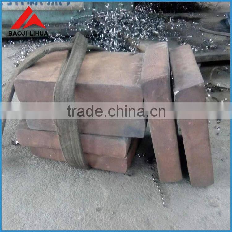 Best factory price Titanium block price per kg