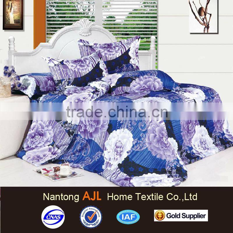 100% polyester duvet cover cheap bedding set